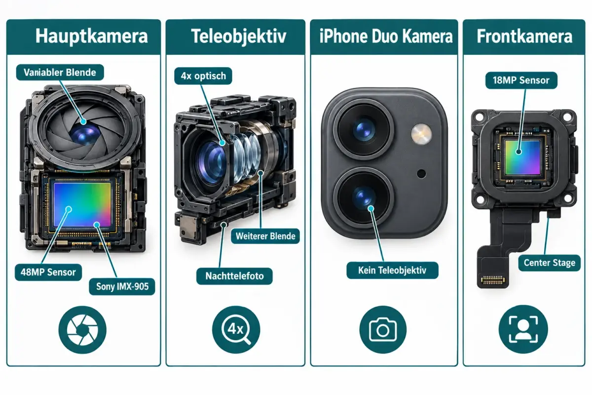 Was sind die wichtigsten Kameraunterscheide zwischen iPhone 18 Pro und iPhone Duo?