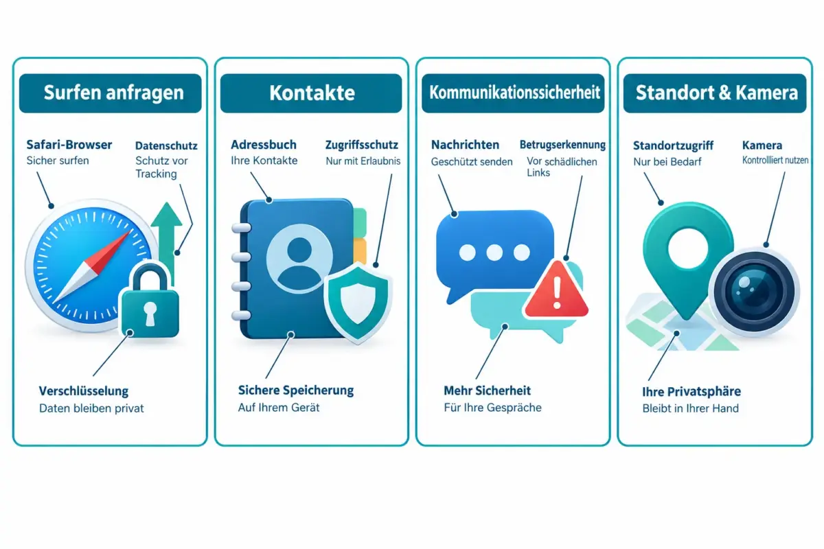 iOS 27 App-Berechtigungen: Ask to Browse, Kontakte & Communication Safety erklärt 1 Was sind iOS 27 App-Berechtigungsaufforderungen und warum fragen Apps danach?