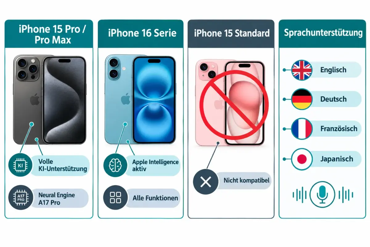 Welche iPhones unterstützen Apple Intelligence unter iOS 27?