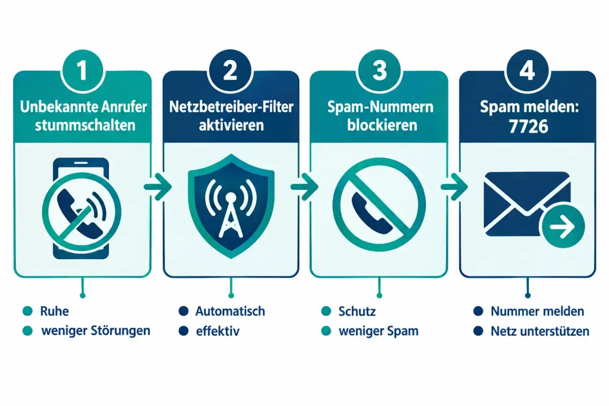 Wie man iPhone-Spam-Anrufe und -Nachrichten stoppt: Carrier-Filter, iOS-Tools und was man vermeiden sollte 1 Wie aktiviere ich den Carrier-Spam-Filter auf dem iPhone?
