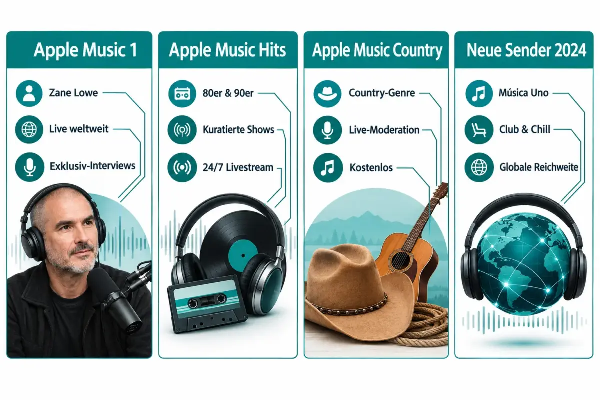 Apple Music Radio erklärt: Live-Sender, Künstler-Stationen und verpasste Shows finden 1 Wie findet man Live-Radiosender auf Apple Music?